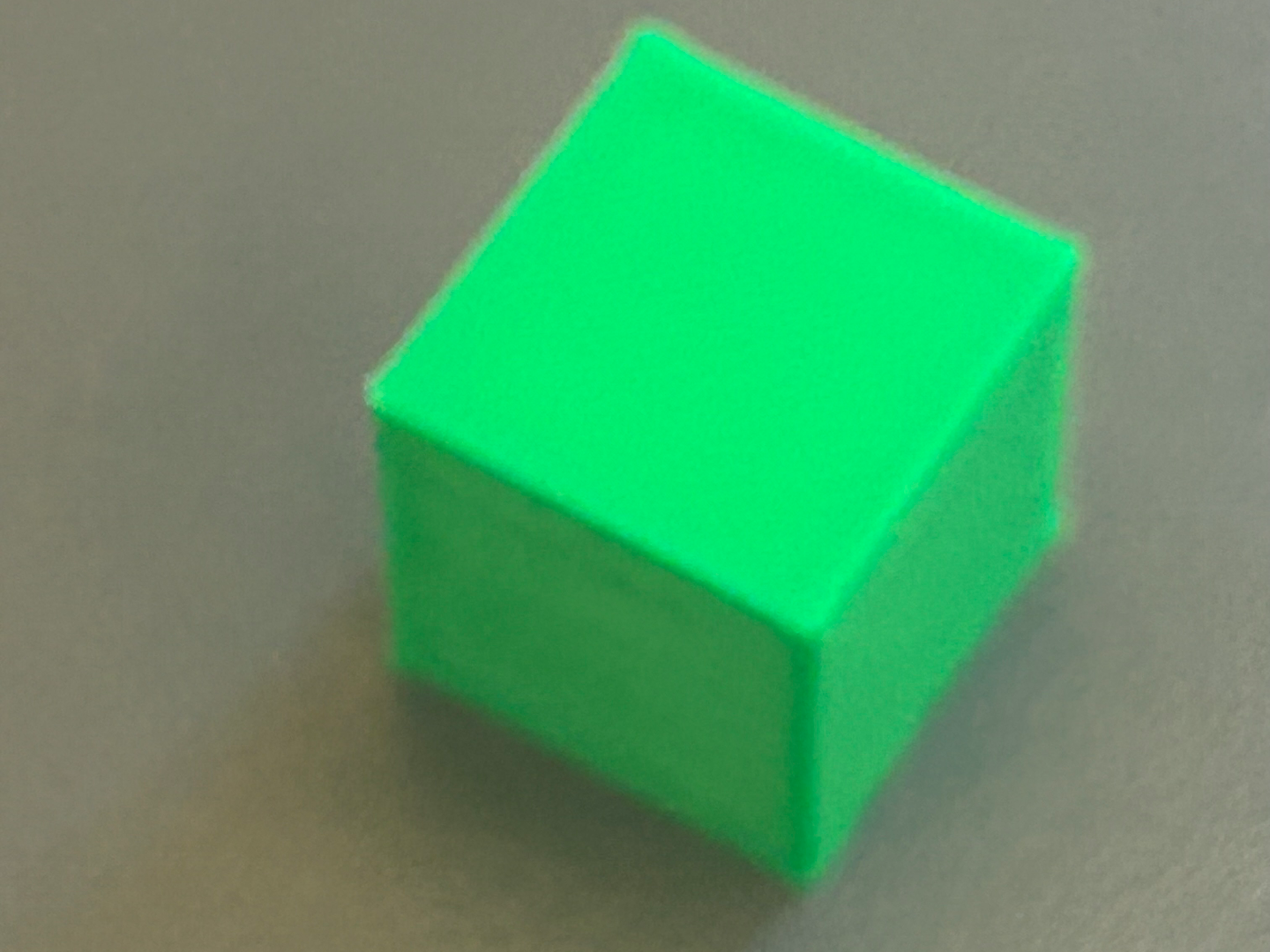Small 3D Printer Test Cube