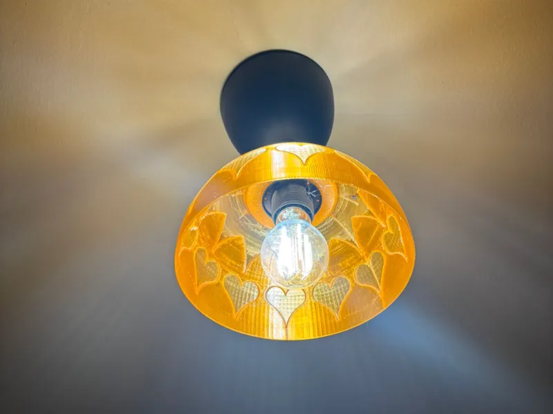 IKEA HEMMA lampshade translucent PETG