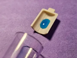 Ant feeding tray for test tubes