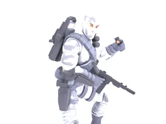 Cobra FireFly Character -From GI Joe