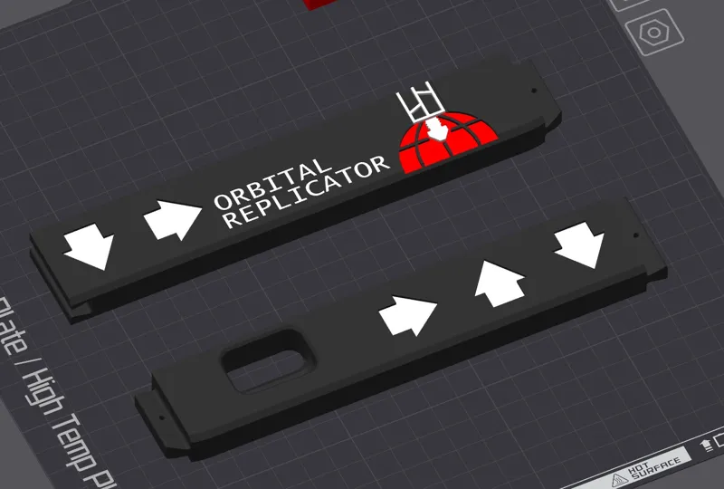 Helldivers 2 Inspired Front Riser Dash for P1P/P1S