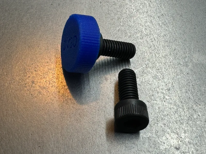 No. 8 Knurled Cap Screw Knob fits 8-32 SHCS