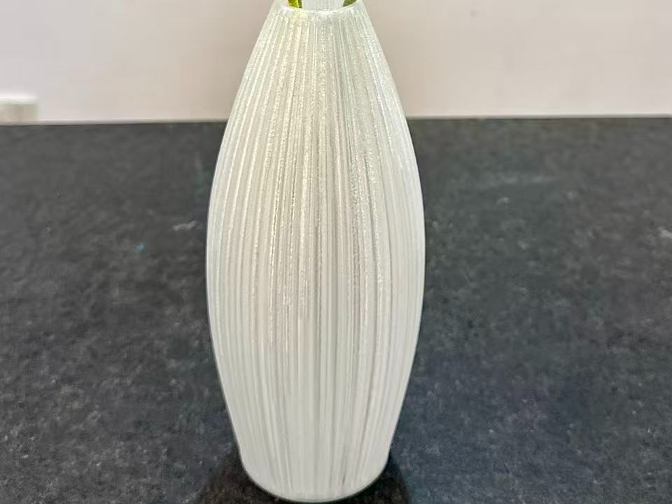 Modern Bullet Fluted Vase — Support-Free FDM Print