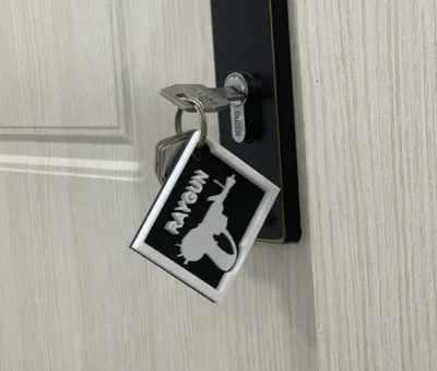 Call of duty Zombies RayGun Keychain