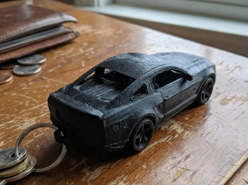 Pocket Muscle: Mustang GT Keychain - High Detail