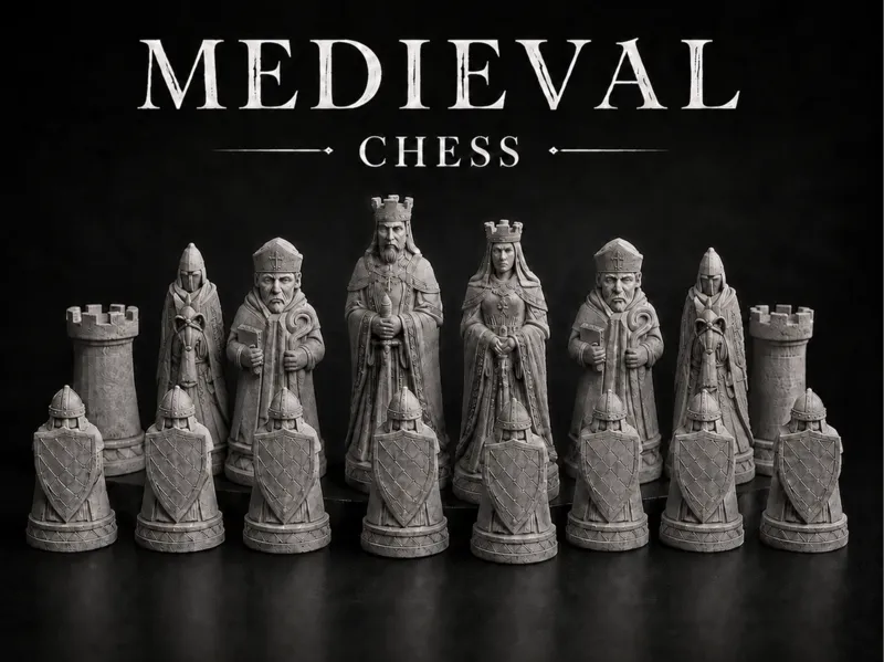 Medieval Chess Set