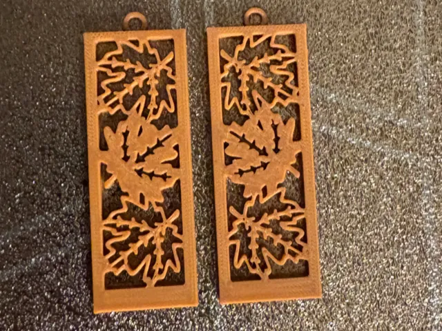 Fall Leaf Stacked Earrings