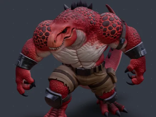 T-Rex mutant toy