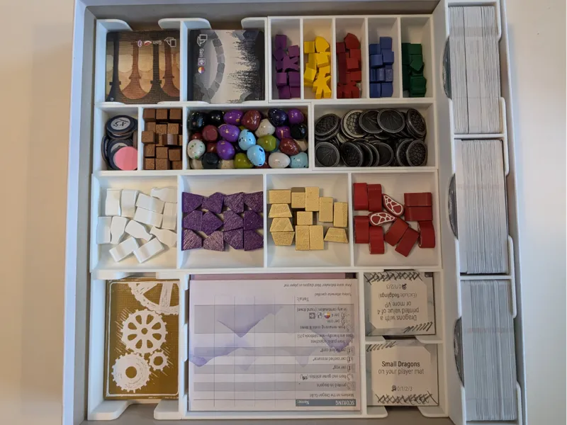 Wyrmspan + Dragon Academy Insert - No Lid Lift