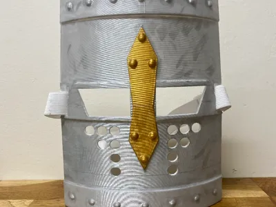 Knight armor mask for child (5 years and +)