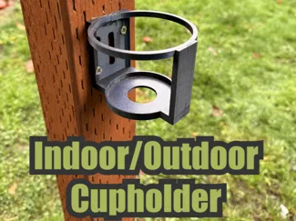 Outdoor/Indoor Advanced Sturdy CupHolder.