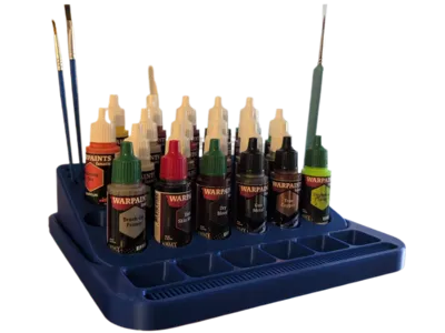 Paint tray for 22 Army Painter, Vallejo, GSW