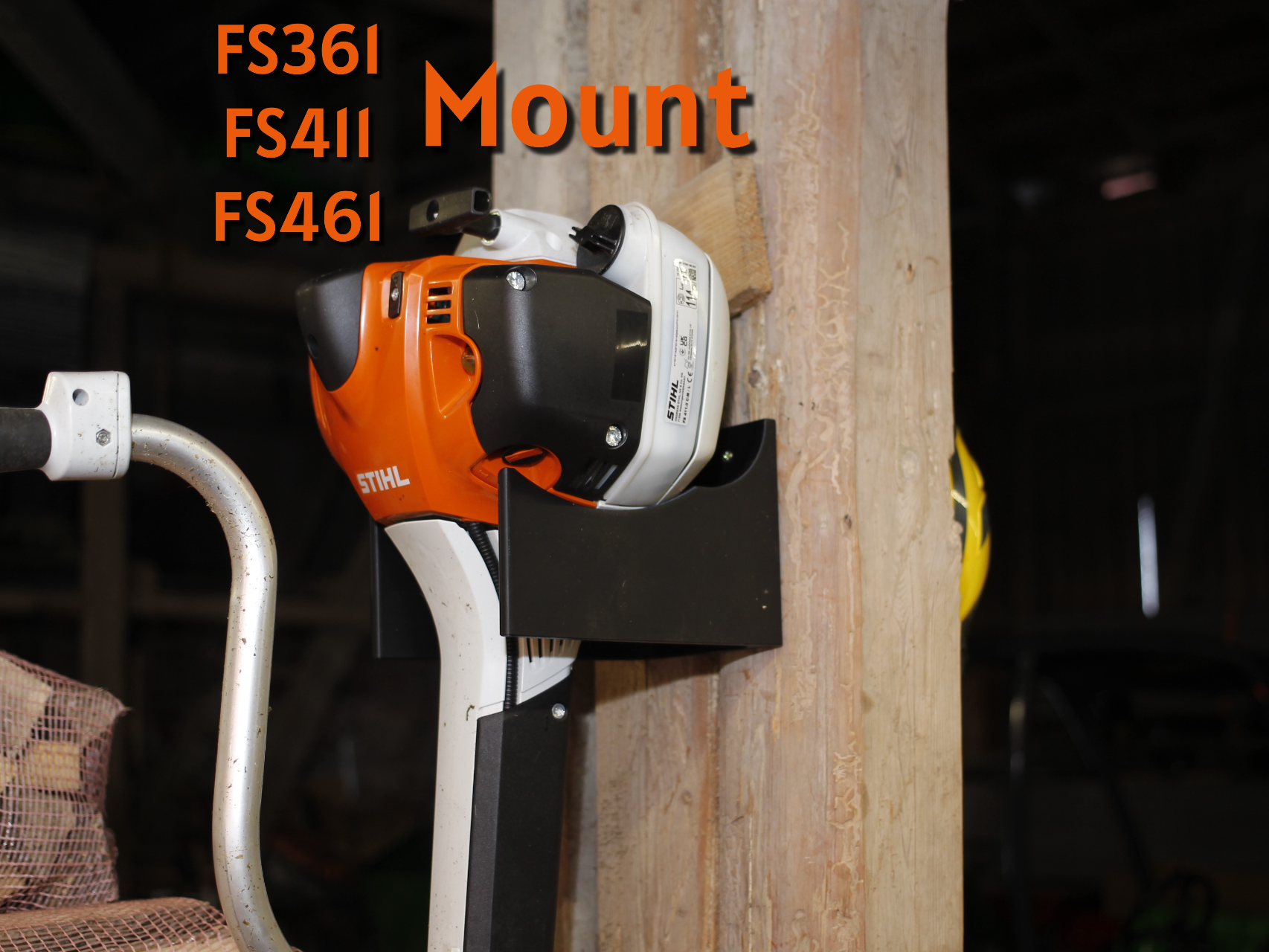 Stihl FS411 wall mount