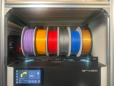 Top Mount Filament Holder V1 for H2D/H2 Series Printers