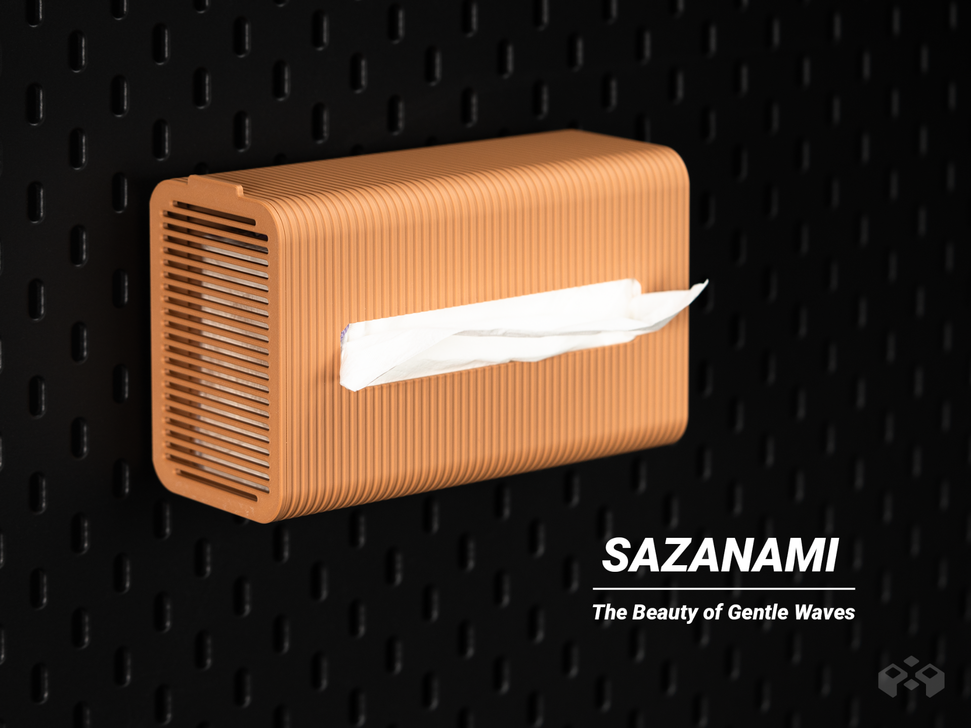 Sazanami – SKÅDIS Tissue Box Holder