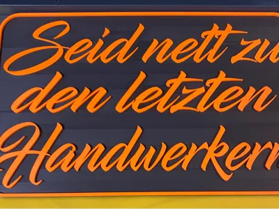 Craftsman Sign