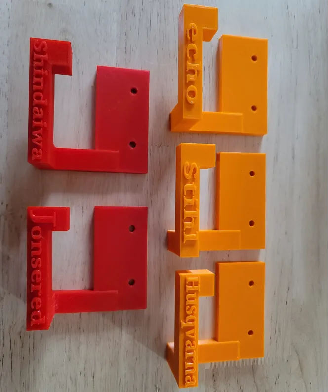 chainsaw storage hanger
