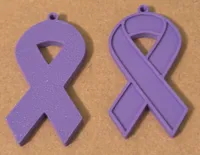 Porte-clés ruban de sensibilisation — photo 1