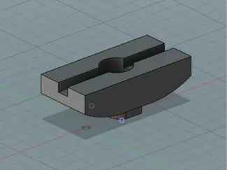 Xiaomi Pro 2 - Back Fender Clip Screwin