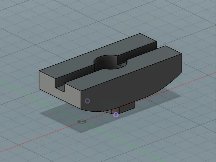 Xiaomi Pro 2 - Back Fender Clip Screwin