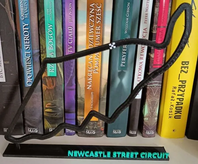 Newcastle 500, Newcastle Street Circuit, Newcastle, New South Wales, Australia, multicolor racetrack
