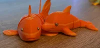 6 animaux flexi articulés sur le thème de l'eau — photo 8