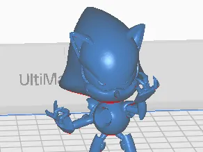 Metal sonic small figure