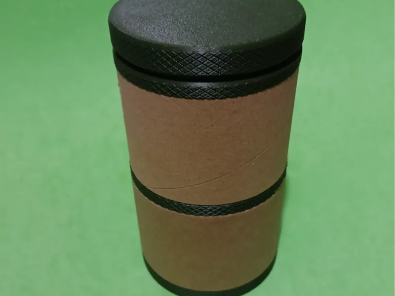 Coupler for Spool or Refill Cardboard core Jar
