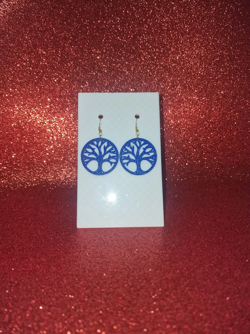 Tree of life v2 earrings view 2