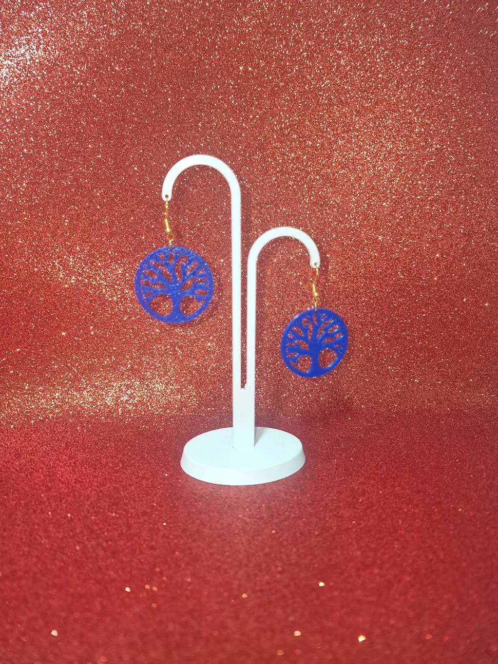 Tree of life v2 earrings view 3