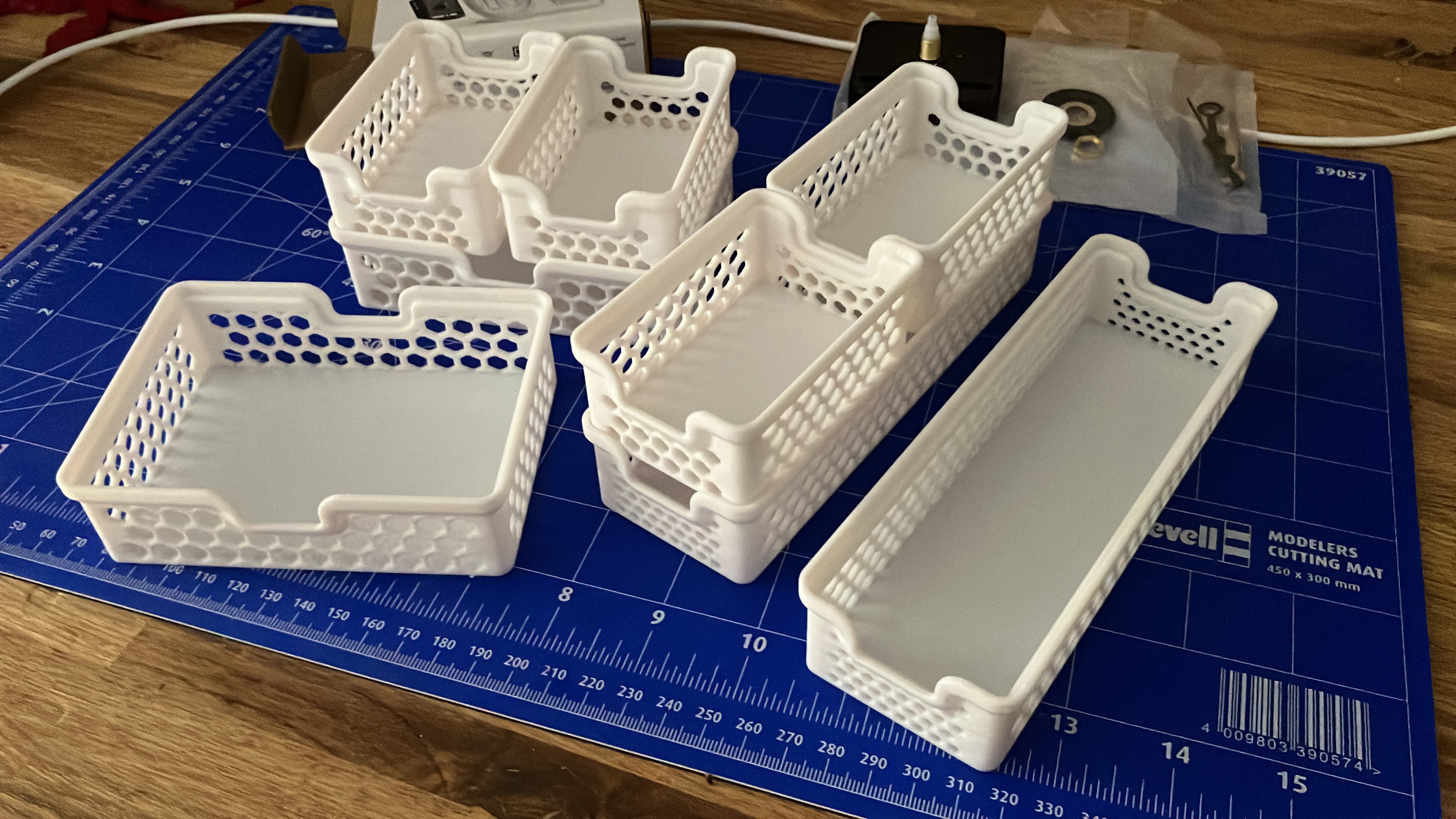 Miniatura 2 do modelo 3D Stackable Boxes without Support