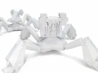 Single axis leg articulation