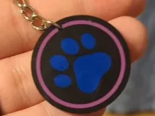 keychain - paw
