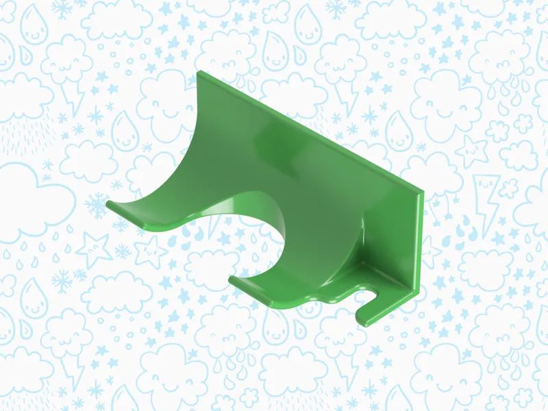 Universal Hair Dryer Wall Mount