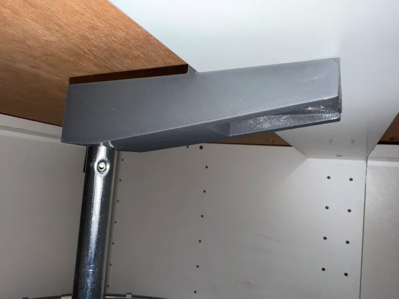 Ikea Utrusta cabinet carousel reinforced topmount