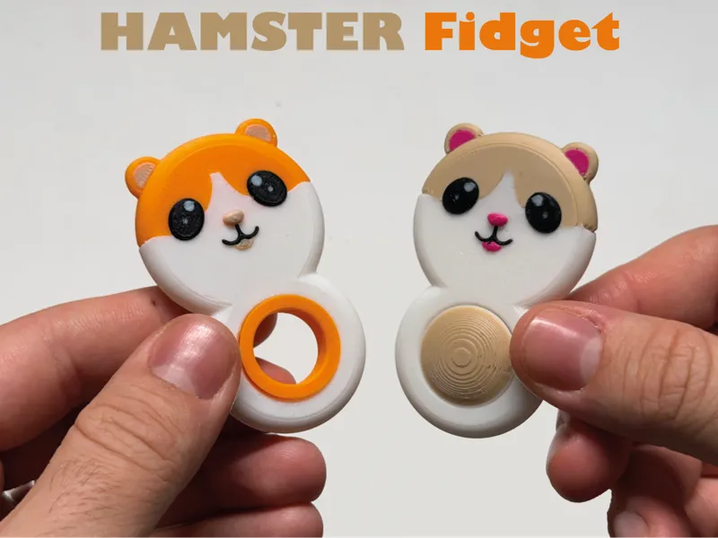 Hamster spinning Fidget