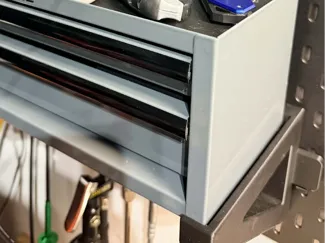 Skadis-Compatible Universal Shelf & Tool Box Mount