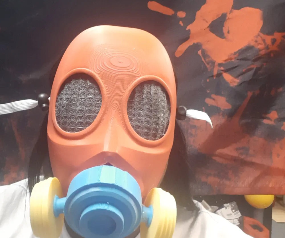 Poppy Play Time Gas Mask by killingseed MakerWorld