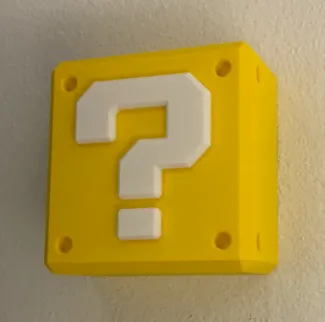Super Mario Mystery Box Cover for Grothe Doorbell