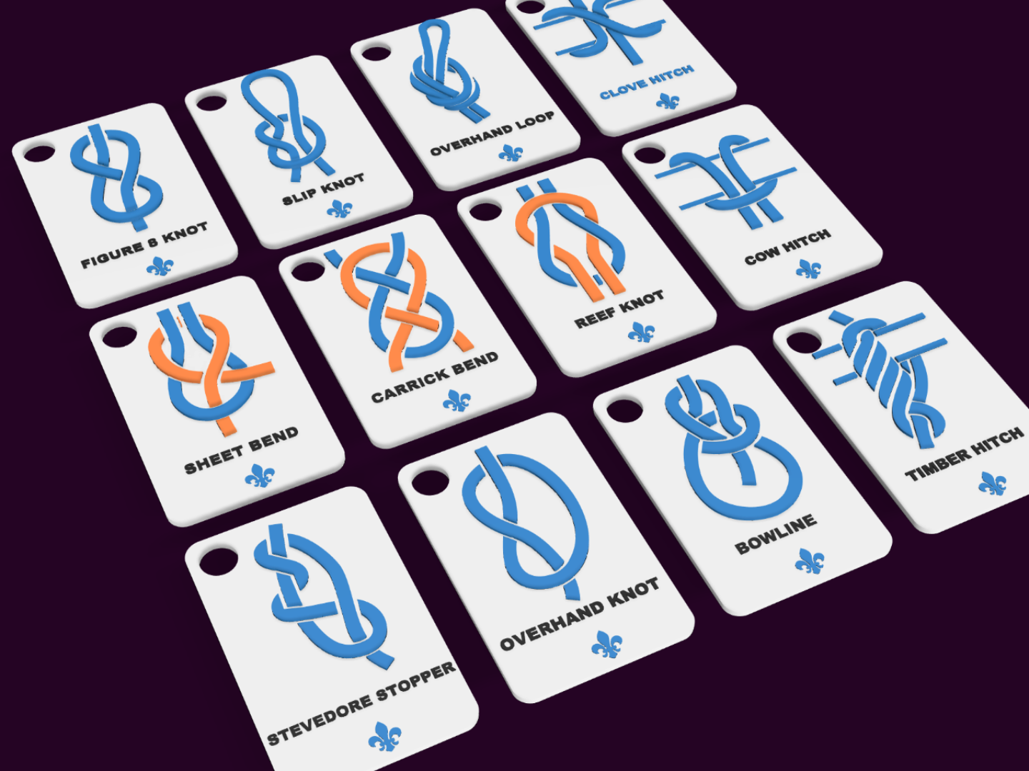 Essential Knots – Card Pack 1 (Customizable)