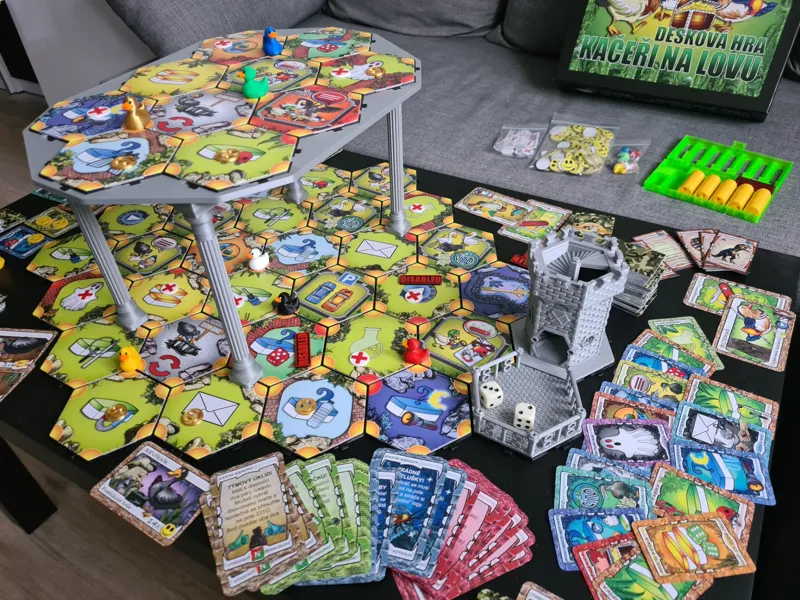 Organizér pro deskovou hru Kačeři na lovu