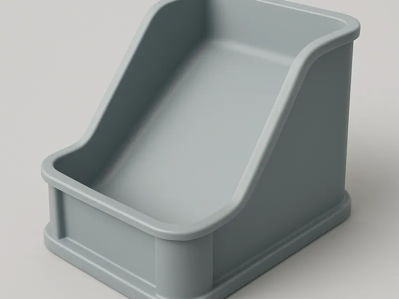 poop chute for bambu lab p1s 
