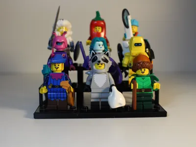 LEGOs Minifigure Display Stand for plate 1x2