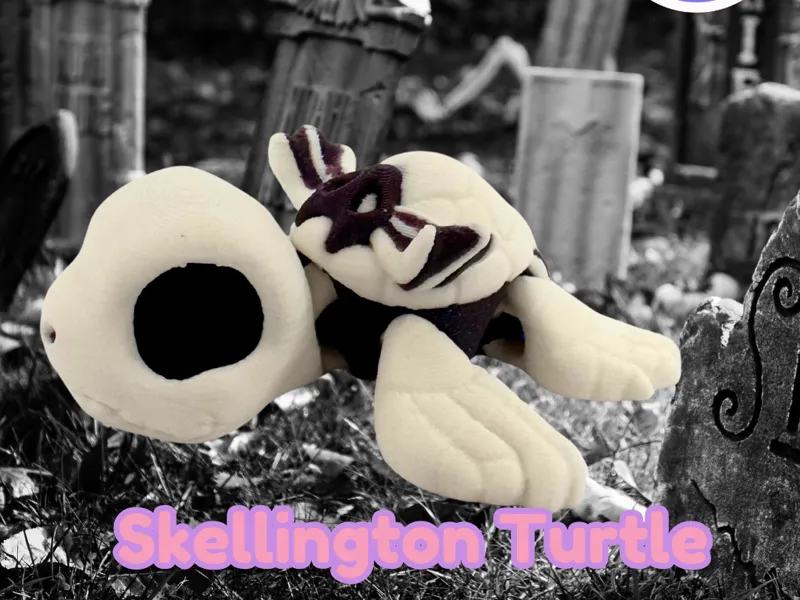 Skellington Turtle Flexi