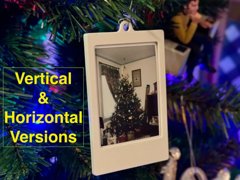 Instax Mini Photo Ornament - Vertical & Horizontal