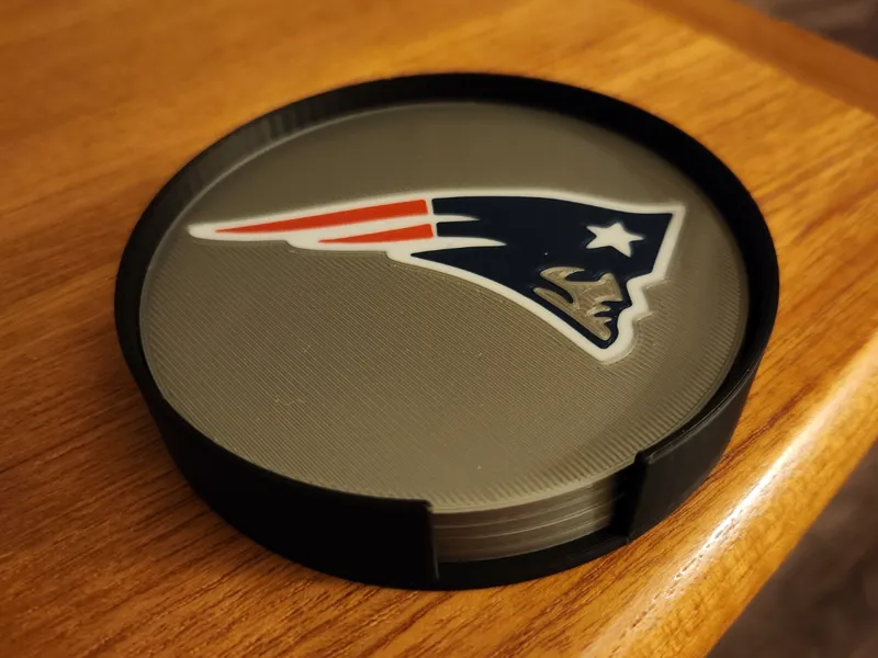 Patriots Coaster 