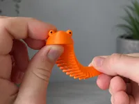 Flexi Worm Fidget (low filament)
