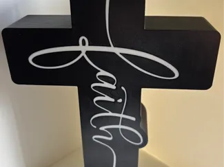 Faith Cross Light Box
