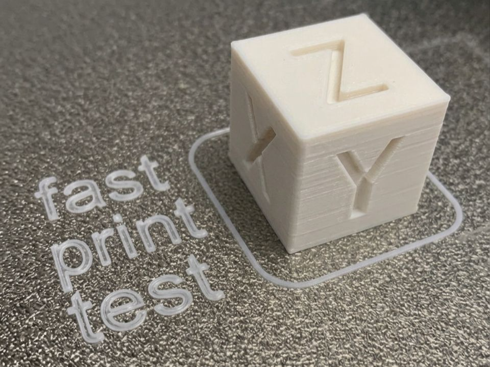 XYZ Calibration Cube - Fast Print