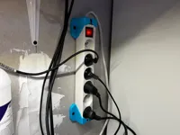 38x44 mm power strip - Rounded edges
